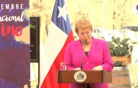 Presidenta Michelle Bachelet Jeria instaura “Día Nacional del Vino”